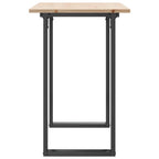 Esstisch O-Gestell 100x50x75 cm Massivholz Kiefer und Stahl