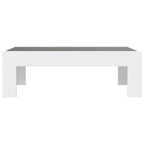 Couchtisch mit Infinity-LED Weiß 90x50x30 cm