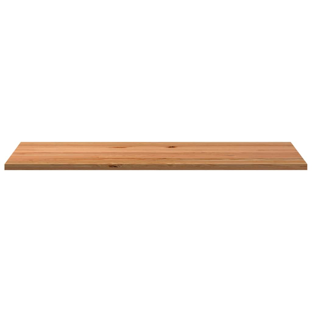 Schreibtischplatte Hellbraun 200x80x4 cm Massivholz Eiche