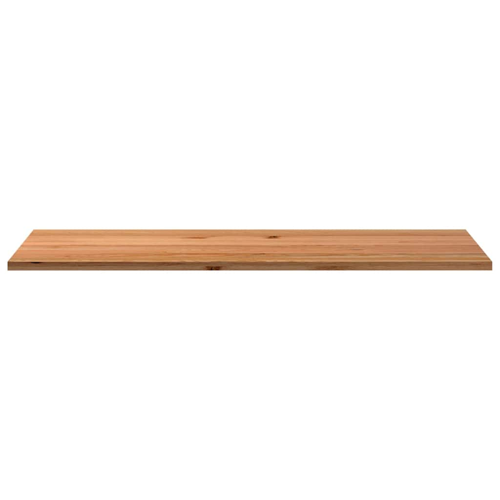 Schreibtischplatte Hellbraun 220x80x4 cm Massivholz Eiche