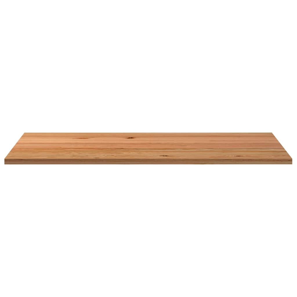 Schreibtischplatte Hellbraun 200x90x4 cm Massivholz Eiche