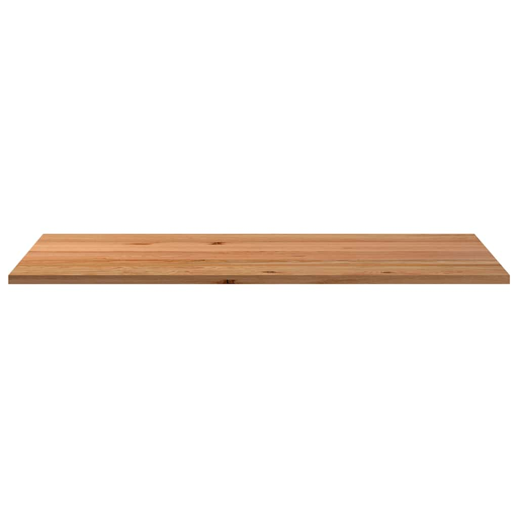 Schreibtischplatte Hellbraun 220x90x4 cm Massivholz Eiche