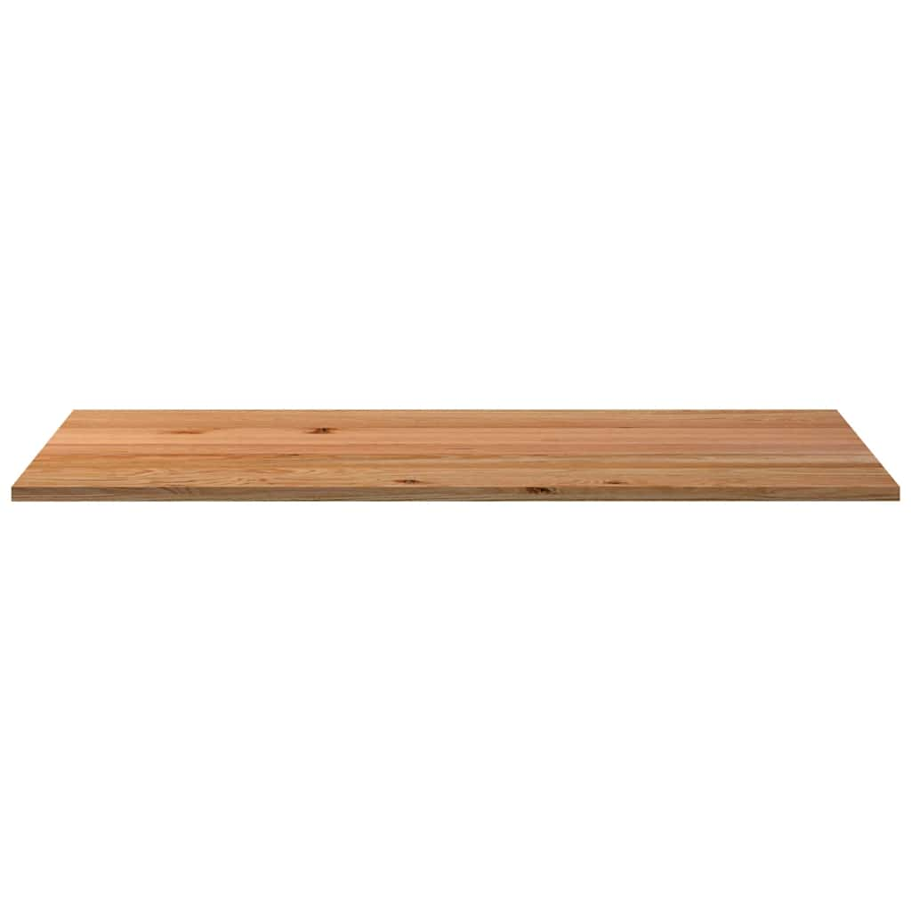 Schreibtischplatte Hellbraun 240x90x4 cm Massivholz Eiche