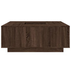 Couchtisch Braun Eichen-Optik 100x100x40 cm Holzwerkstoff