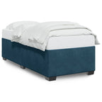 Bettgestell Blau 90x200 cm Samt