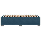 Bettgestell Blau 100x200 cm Samt