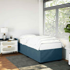 Bettgestell Blau 100x200 cm Samt