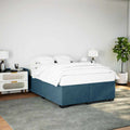Bettgestell Blau 140x190 cm Samt