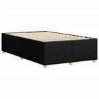 Bettgestell ohne Matratze Schwarz 120x190 cm Stoff
