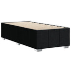 Bettgestell ohne Matratze Schwarz 80x200 cm Stoff