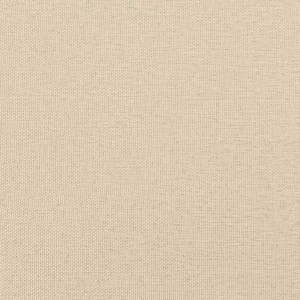 Bettgestell ohne Matratze Blau 90x190 cm Stoff
