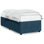 Bettgestell Blau 80x200 cm Samt