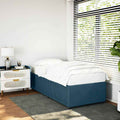 Bettgestell Blau 80x200 cm Samt