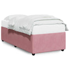 Bettgestell Rosa 80x200 cm Samt