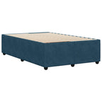 Bettgestell Blau 120x190 cm Samt