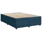 Bettgestell Blau 140x200 cm Samt