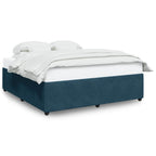 Bettgestell Blau 180x200 cm Samt