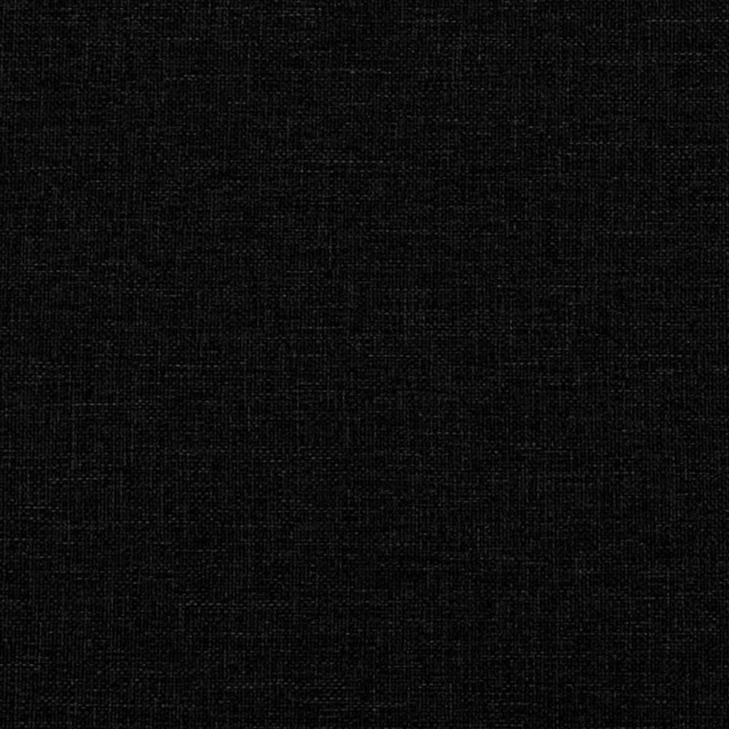 Bettgestell Schwarz Stoff