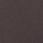 Boxspringbett mit Matratze Dunkelbraun 80x200 cm Stoff