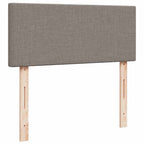 Boxspringbett mit Matratze Taupe 120x190 cm Stoff