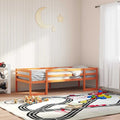 Kinderbett Wachsbraun 75x190 cm Massivholz Kiefer