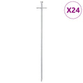 Zeltheringe 24 Stk. 29,5 cm Ø6 mm Verzinkter Stahl