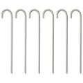 Zeltheringe 6 Stk. 37 cm Ø10 mm Verzinkter Stahl