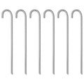 Zeltheringe 6 Stk. 41,5 cm Ø12 mm Verzinkter Stahl