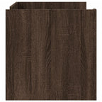 Couchtisch Braun Eichen-Optik 100x50x50 cm Holzwerkstoff