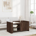 Couchtisch Braun Eichen-Optik 100x50x50 cm Holzwerkstoff