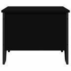 Couchtisch Schwarz 75x51x40 cm Holzwerkstoff