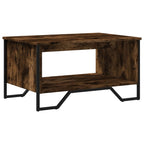Couchtisch Räuchereiche 75x51x40 cm Holzwerkstoff