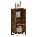 Bücherregal Räuchereiche 50x31x106 cm Holzwerkstoff