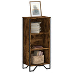Bücherregal Räuchereiche 50x31x106 cm Holzwerkstoff