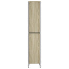 Bücherregal Sonoma-Eiche 50x31x169 cm Holzwerkstoff
