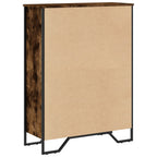 Bücherregal Räuchereiche 80x31x106 cm Holzwerkstoff