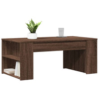 Couchtisch Braun Eichen-Optik 102x55x42 cm Holzwerkstoff