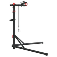 Fahrrad-Montageständer Klappbar Verstellbar 92-152 cm Rot Stahl