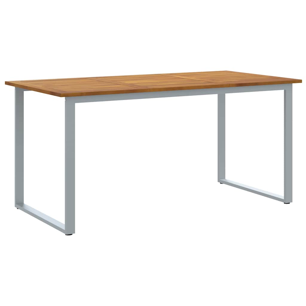 Garten Essgruppe 5 pcs Grau Massivholz Akazie