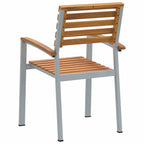 Gartenstuhl 6 pcs Braun 56 x 57 x 87 cm Massivholz Akazie
