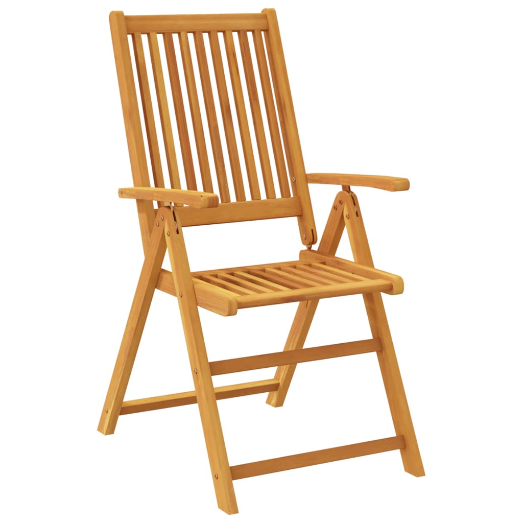 3-tlg. Garten-Essgruppe 85x85x74 cm Massivholz Akazie