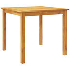 5-tlg. Garten-Essgruppe 85x85x74 cm Massivholz Akazie