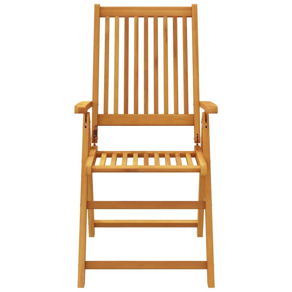 5-tlg. Garten-Essgruppe 85x85x74 cm Massivholz Akazie