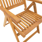 5-tlg. Garten-Essgruppe 85x85x74 cm Massivholz Akazie