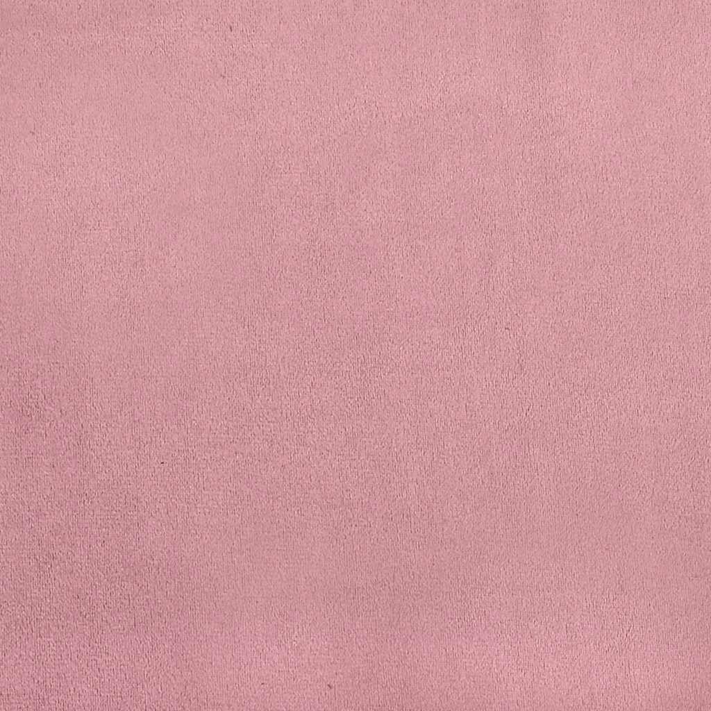 Chaiselongue mit Rechter Armlehne Rosa Samt