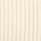 Chaiselongue mit Kissen Creme Cordstoff