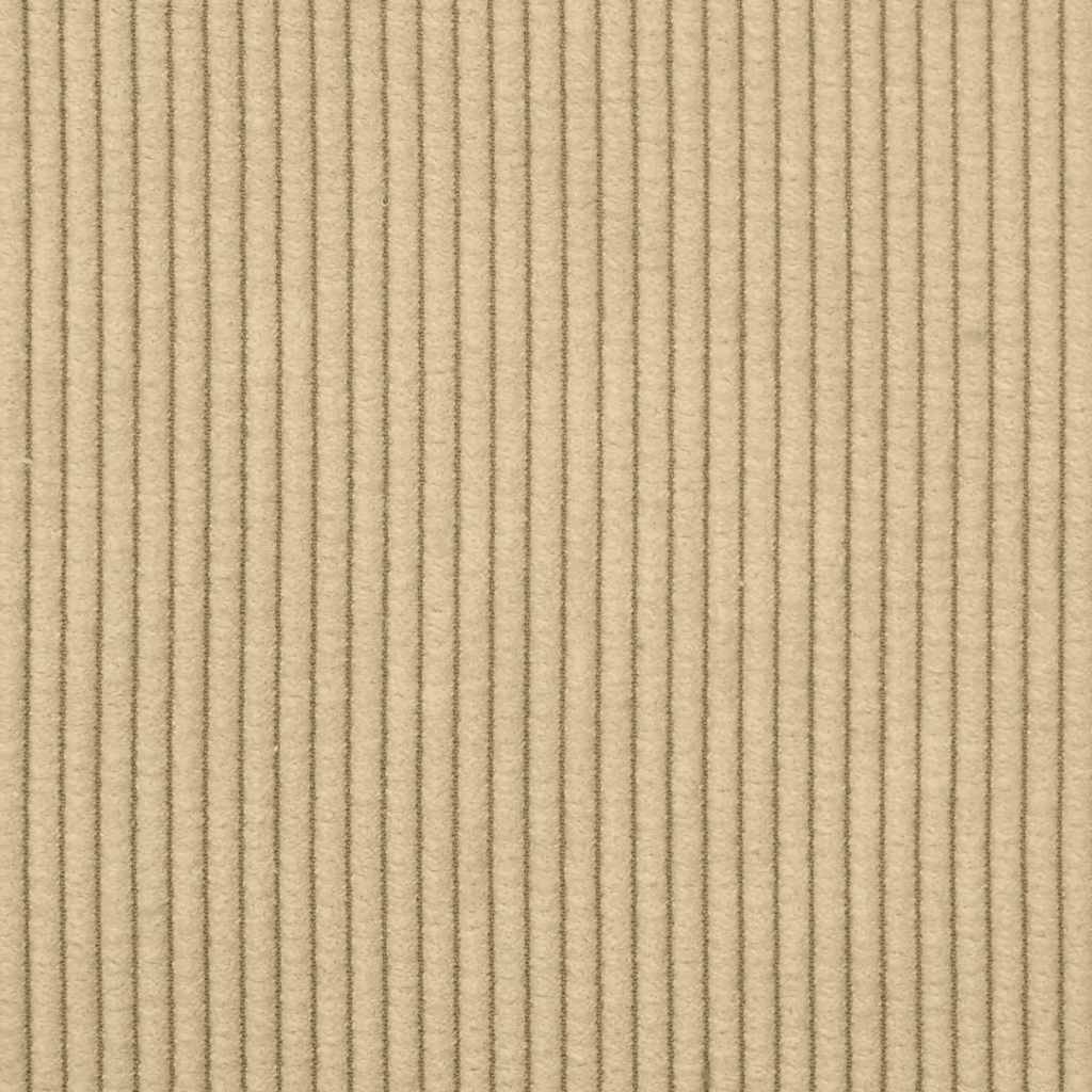 Chaiselongue mit Kissen Graugrün Cordstoff