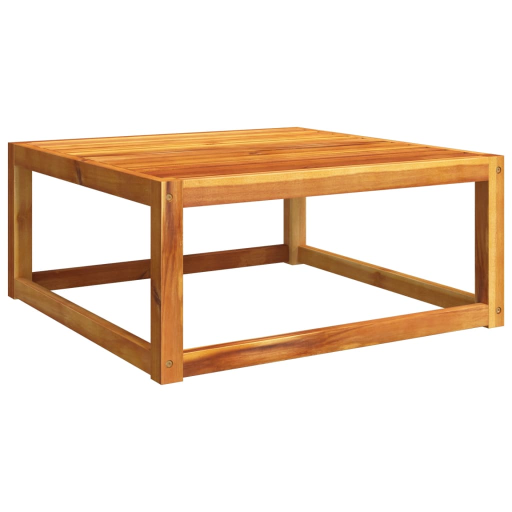 6-tlg. Gartensofa-Set mit Kissen Holz Akazie & Seil