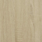 Couchtisch Sonoma-Eiche 100x50x35 cm Holzwerkstoff und Metall