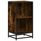 Bücherregal Räuchereiche 40x35x76 cm Holzwerkstoff